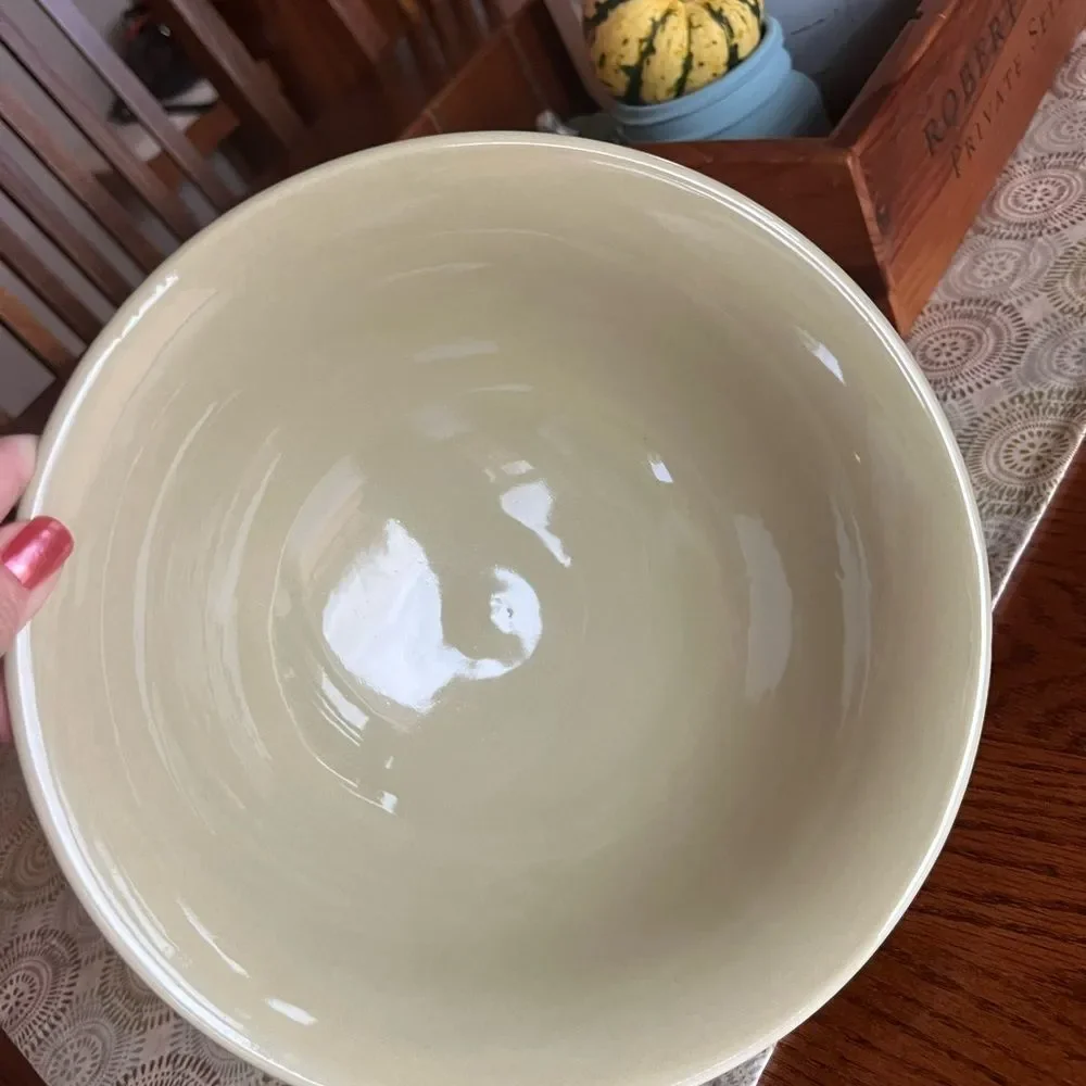 Laura Ashley Sage Green Rosemoor Pedestal Decorative Bowl